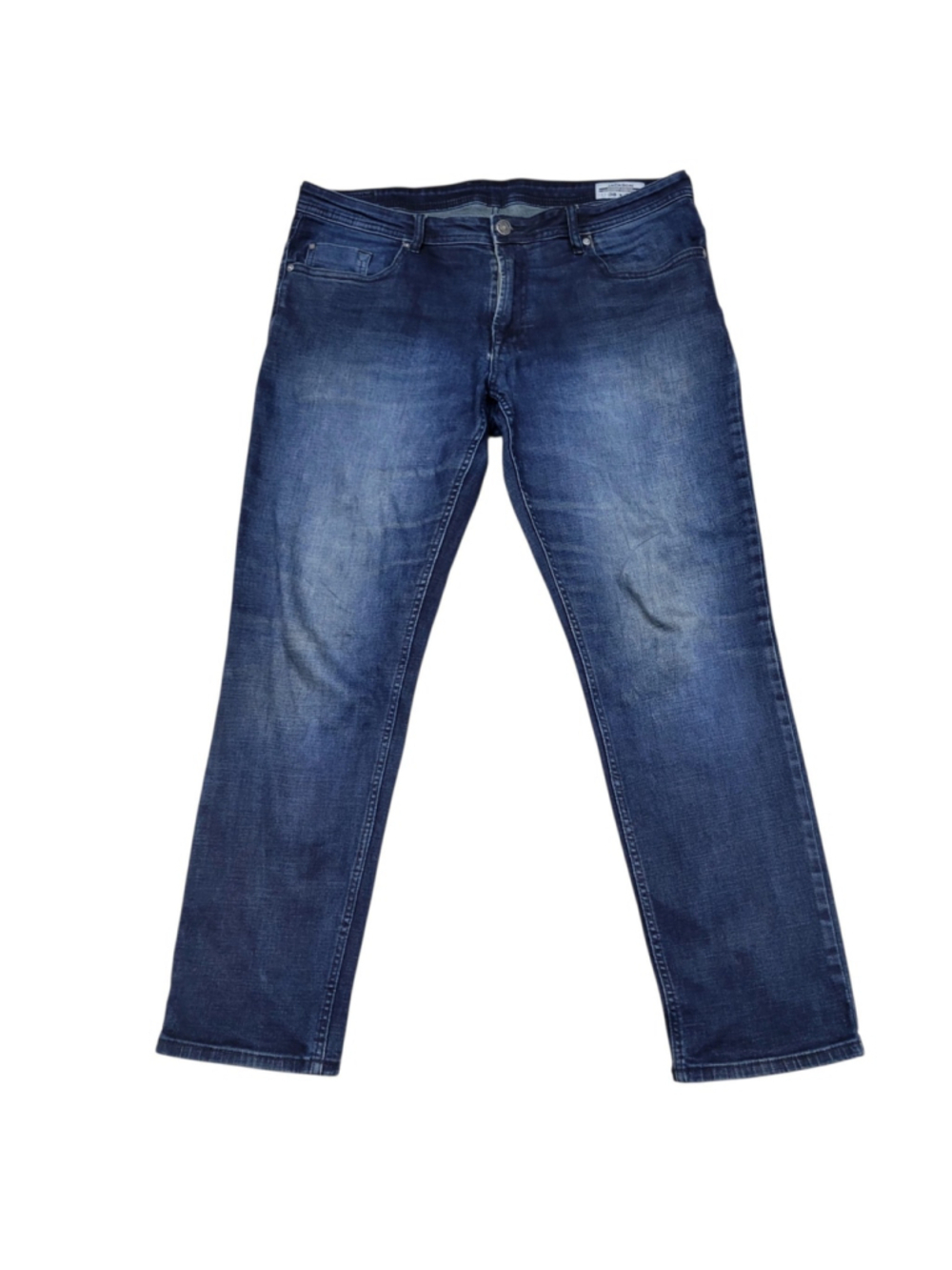 Buffalo David Bitton Jackson Blue Straight Stretch Extensible Jambe 38/32 Men's